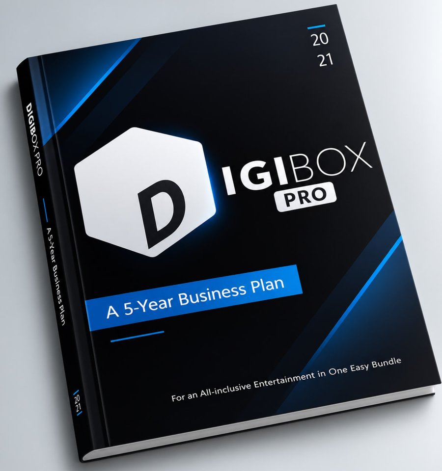 DIGIBOX PRO business plan cover